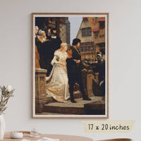 The Call to Arms Cross Stitch Kit - Premium Cross Stitch Kit - Edmund Blair Leighton