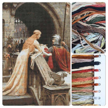 God Speed Cross Stitch Kit - Premium Cross Stitch Kit - Edmund Blair Leighton