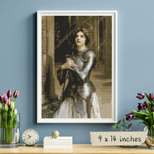 Joan of Arc Cross Stitch Kit | Charles-Amable Lenoir