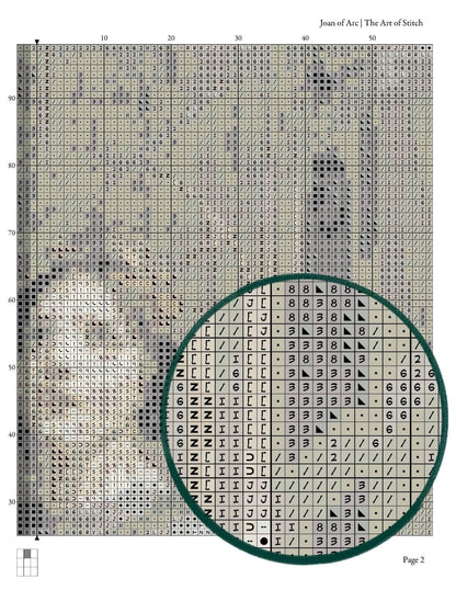 Joan of Arc Cross Stitch Kit
