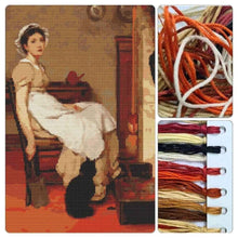 Her First Place Cross Stitch Kit - Premium Cross Stitch Kit - G.D. Leslie