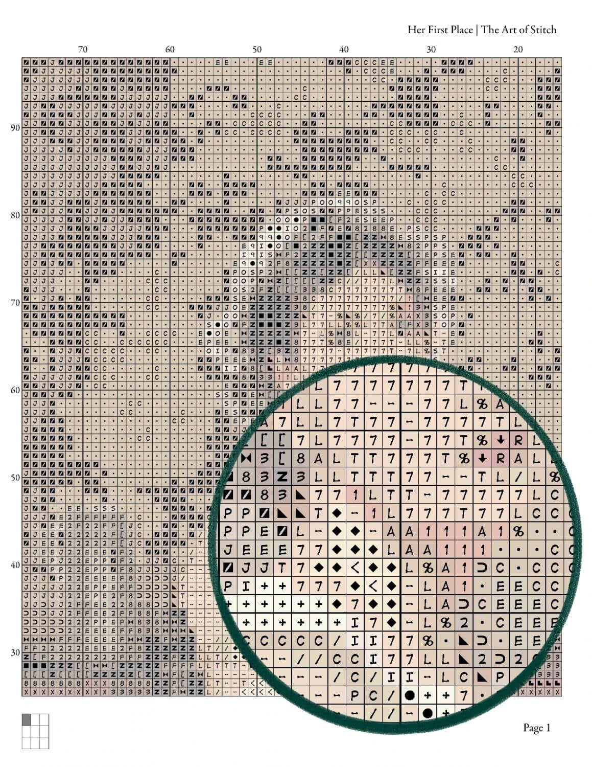 Her First Place Cross Stitch Kit