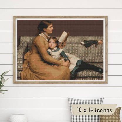 Alice in Wonderland Cross Stitch Pattern