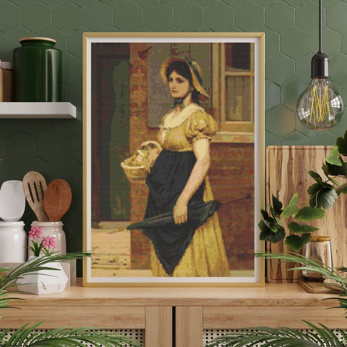 Sally in our Alley Cross Stitch Kit