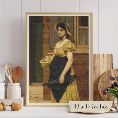 Sally in our Alley Cross Stitch Kit