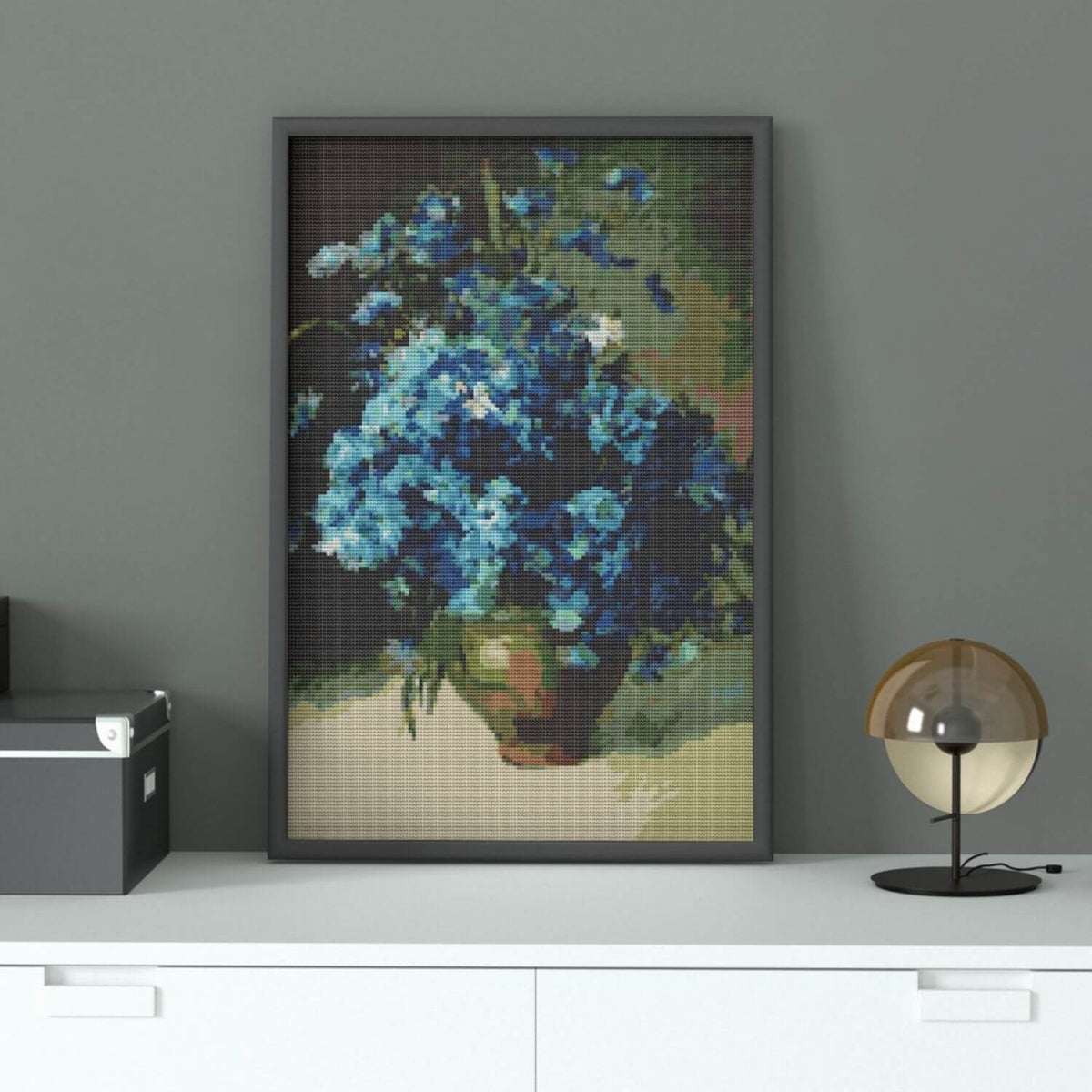 Cornflowers Cross Stitch Pattern