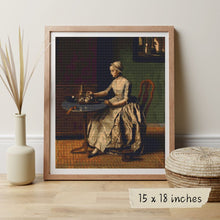 A Dutch Girl at Breakfast Cross Stitch Pattern | The Art of Stitch