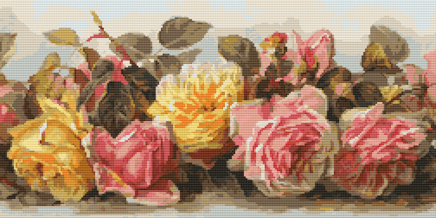 Just Too Sweet Cross Stitch Pattern by Paul de Longpre