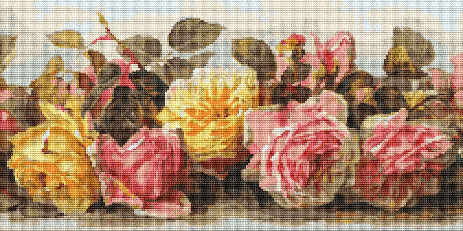 Just Too Sweet Cross Stitch Pattern by Paul de Longpre