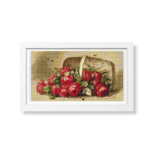 Basket of Roses Cross Stitch Kit | Paul de Longpre