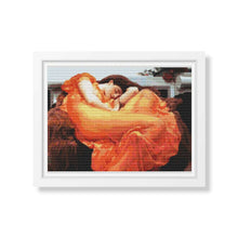 Flaming June Cross Stitch Kit | Lord Frederic Leighton