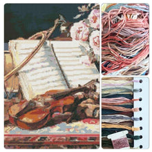 Musical Still Life Cross Stitch Kit - Premium Cross Stitch Kit - Charles Antoine Loyeux