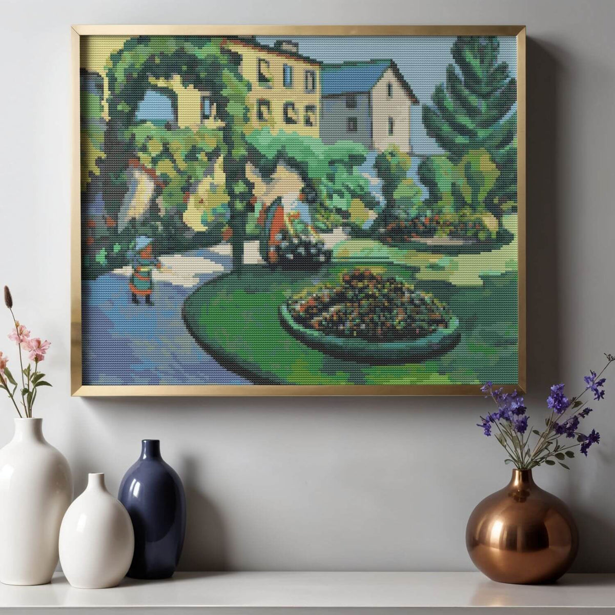 Garden Cross Stitch Kit