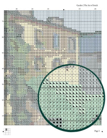 Garden Cross Stitch Pattern