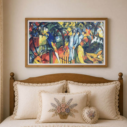 Zoological Garden Cross Stitch Pattern