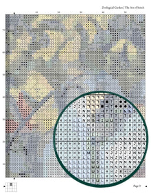 Zoological Garden Cross Stitch Pattern