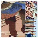 Rain Blossoms Cross Stitch Kit