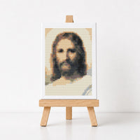 Jesus Miniature Cross Stitch Pattern - Miniature Cross Stitch Pattern - Heinrich Hofmann