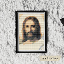 Jesus Miniature Cross Stitch Pattern