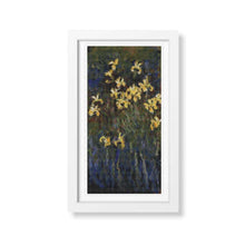 Yellow Irises Cross Stitch Pattern | Claude Monet