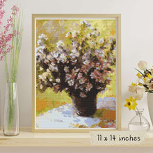 Bouquet of Mallows Cross Stitch Kit