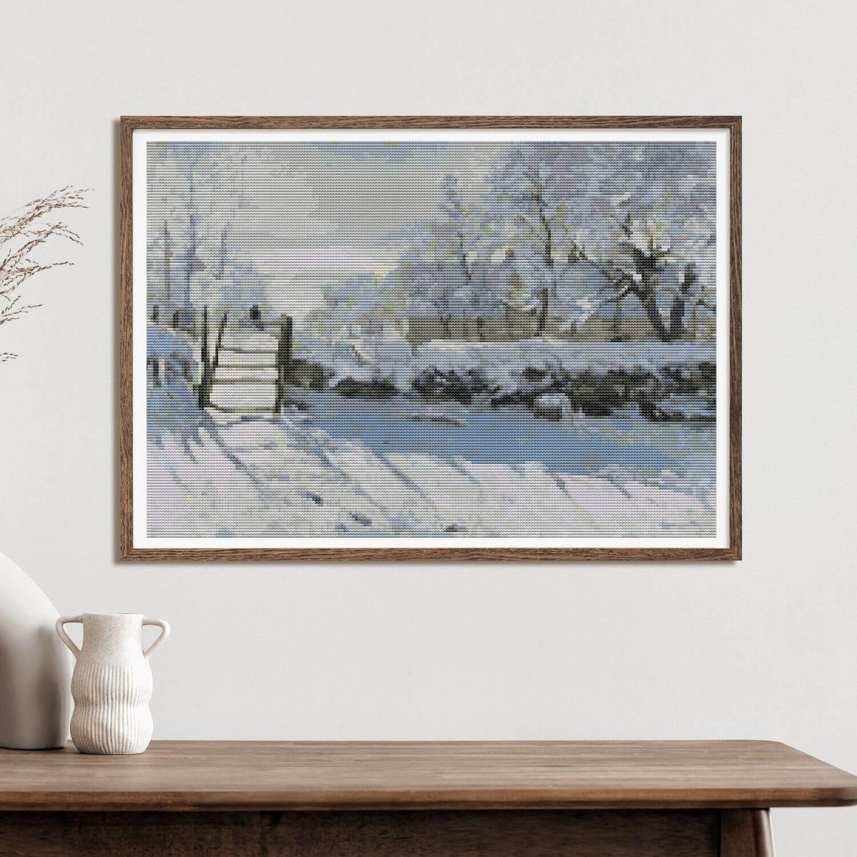 The Magpie Cross Stitch Kit