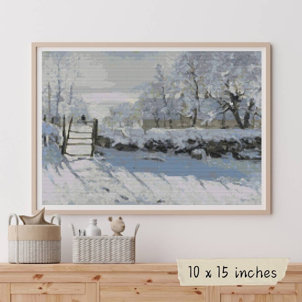 The Magpie Cross Stitch Kit