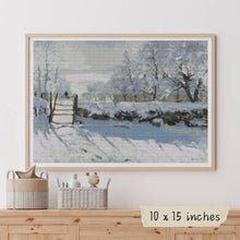 The Magpie Cross Stitch Kit