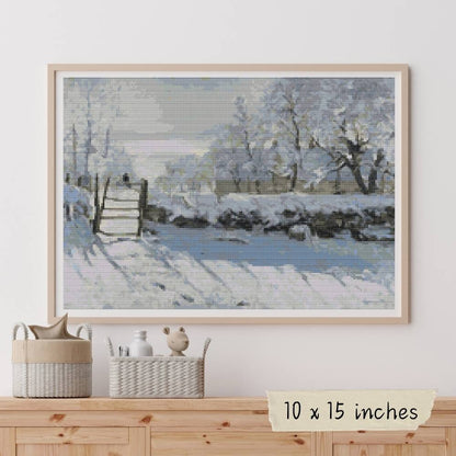 The Magpie Cross Stitch Kit