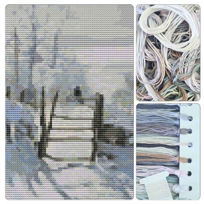 The Magpie Cross Stitch Kit