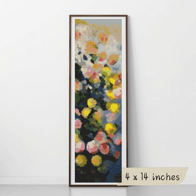 Dahlias I Cross Stitch Pattern