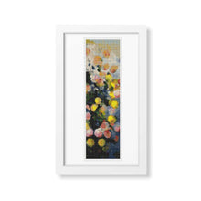 Dahlias I Cross Stitch Pattern | Claude Monet