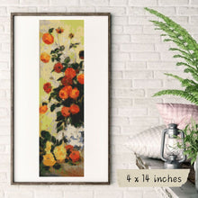 Dahlias II Cross Stitch Kit | Claude Monet