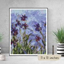 Irises Cross Stitch Kit | Claude Monet