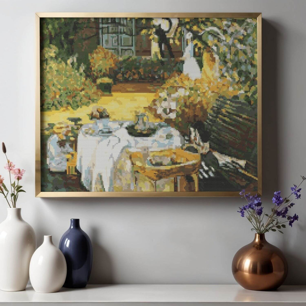 The Luncheon Cross Stitch Pattern