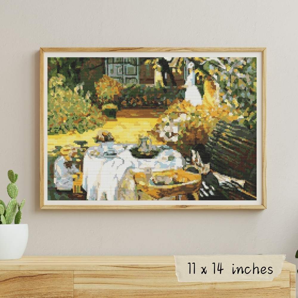 The Luncheon Cross Stitch Kit