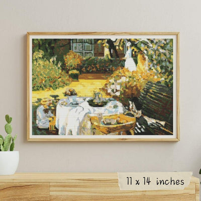 The Luncheon Cross Stitch Pattern