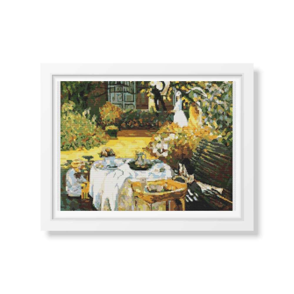 The Luncheon Cross Stitch Kit | Claude Monet