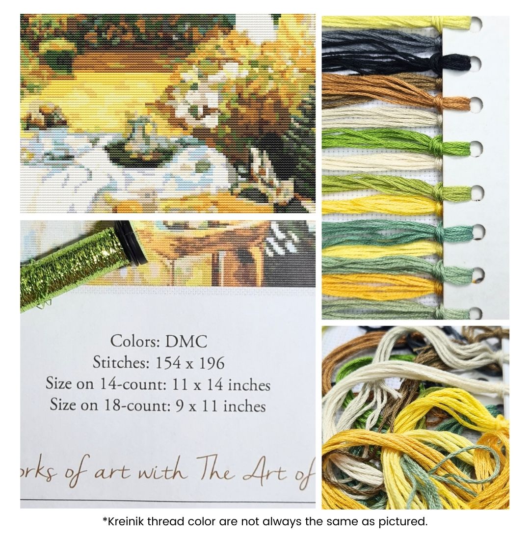 The Luncheon Cross Stitch Kit | Claude Monet