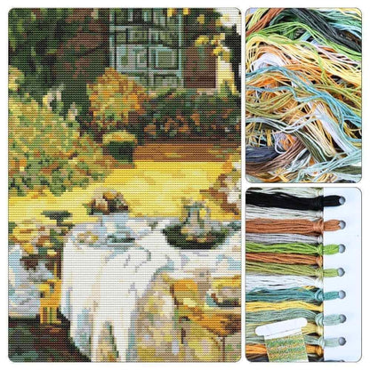 The Luncheon Cross Stitch Kit