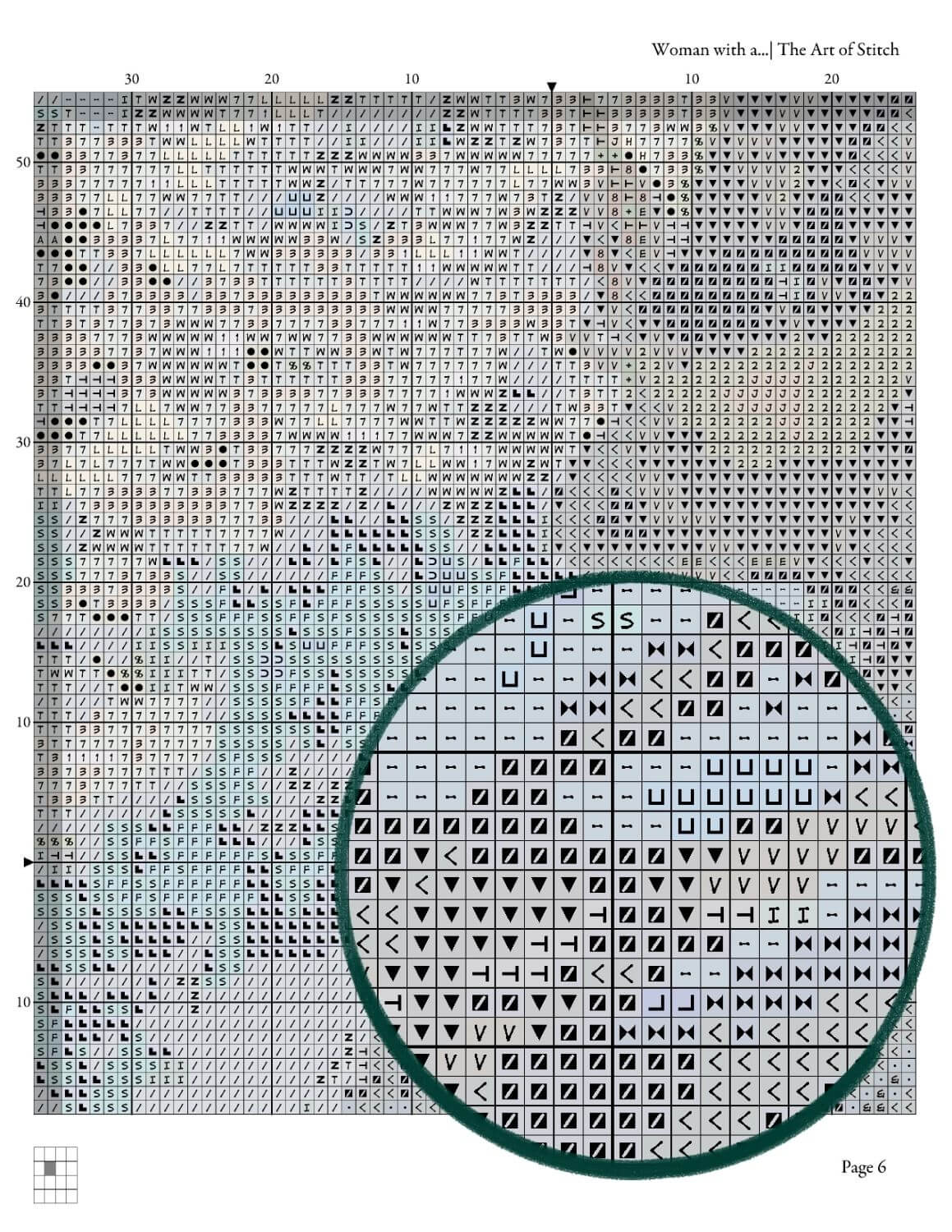 Woman with a Parasol Cross Stitch Kit
