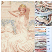Silver Cross Stitch Kit - Premium Cross Stitch Kit - Albert Joseph Moore