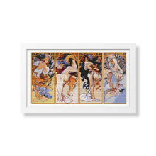 Four Seasons Cross Stitch Kit | Alphonse Mucha