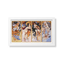 Four Seasons Cross Stitch Pattern | Alphonse Mucha