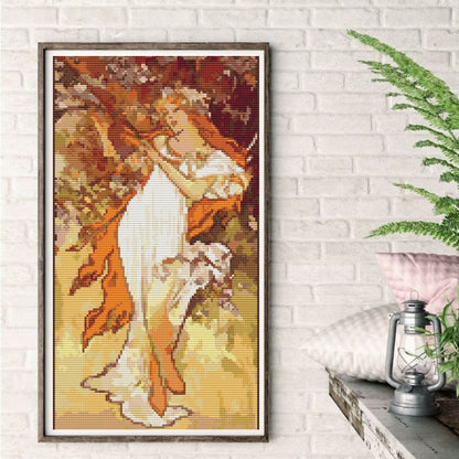 Spring Cross Stitch Pattern