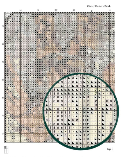 Winter Cross Stitch Kit