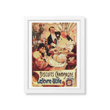 Biscuits Champagne-Lefèvre-Utile Cross Stitch Kit | Alphonse Mucha