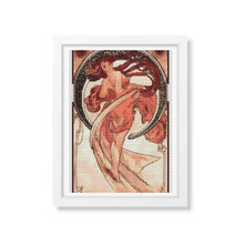 Dance Cross Stitch Kit | Alphonse Mucha