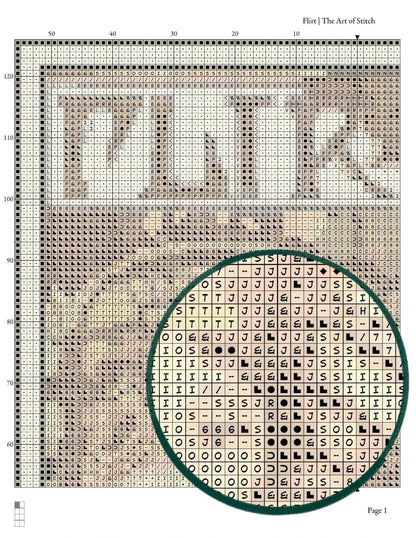 Flirt Cross Stitch Kit