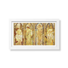 The Times of the Day Cross Stitch Kit | Alphonse Mucha